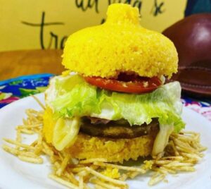 Cuscuz Burger da Maria Bonita